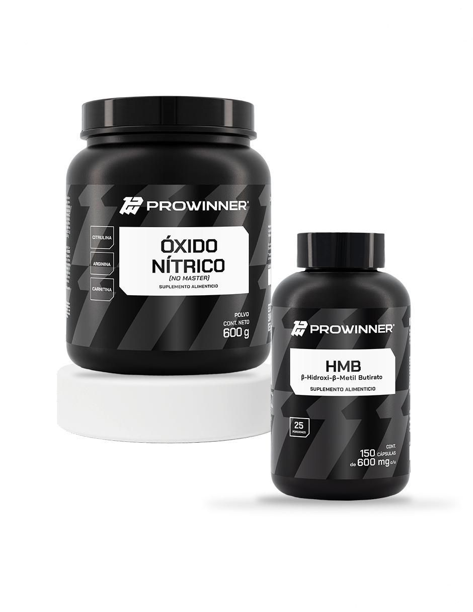 Set de suplementos alimenticios de óxido nítrico no master y hmb Set de suplementos alimenticios de óxido nítrico no master y hmb