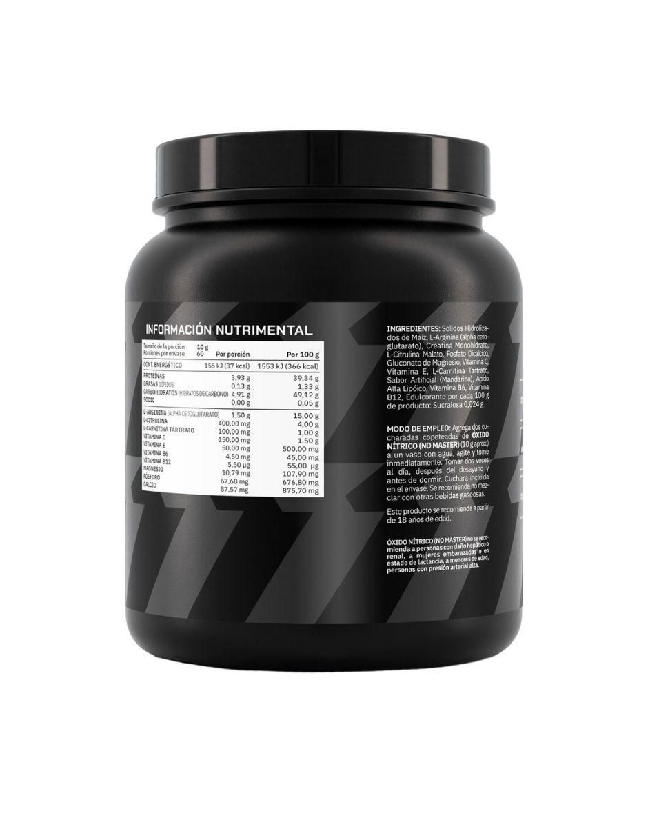 Set de suplementos alimenticios de óxido nítrico no master y hmb 10