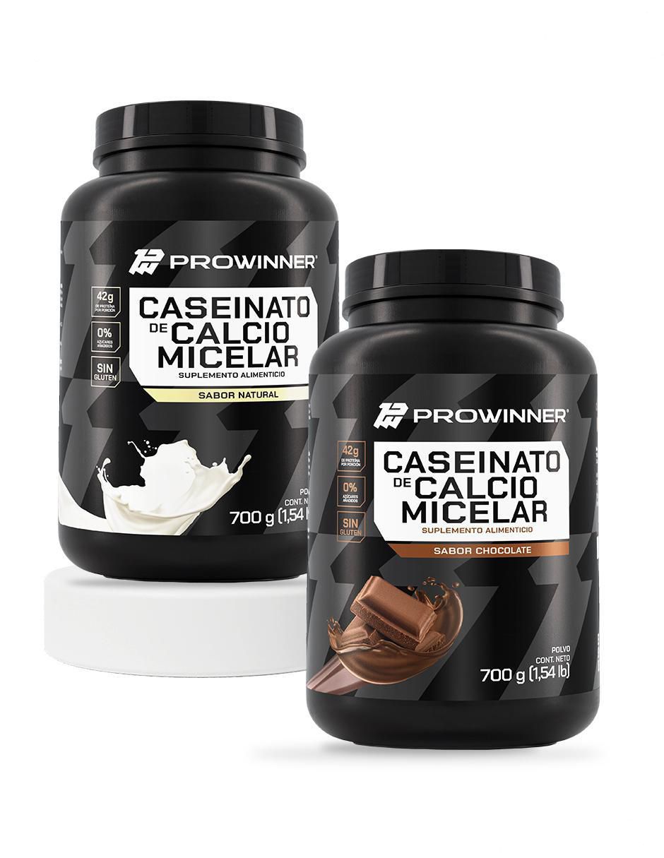 Set de suplementos alimenticios Caseinato de calcio micelar