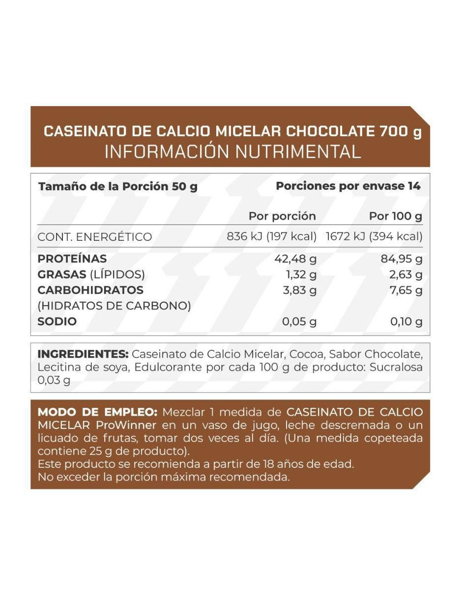 Set de suplementos alimenticios Caseinato de calcio micelar 12