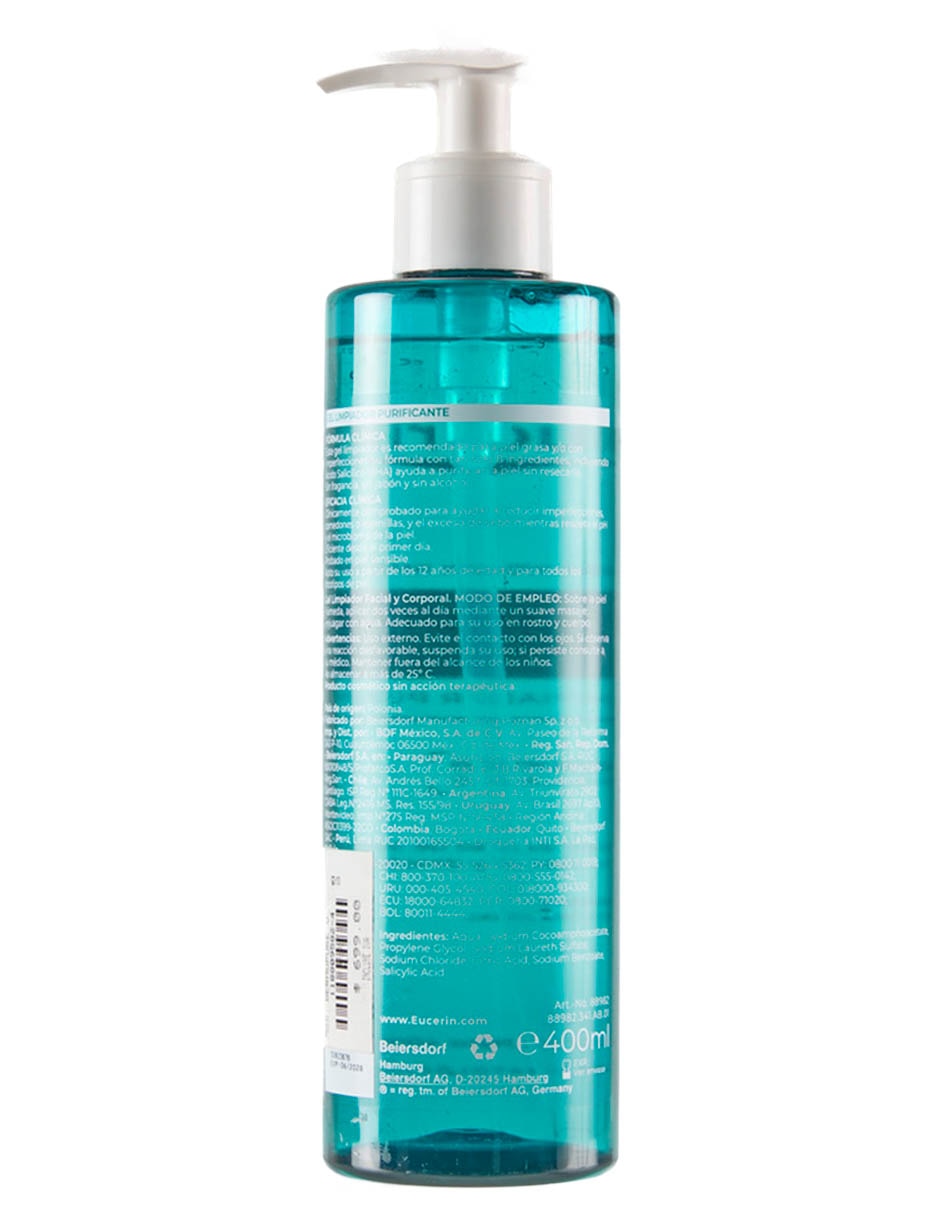 Limpiador facial Dermopure para acné 3