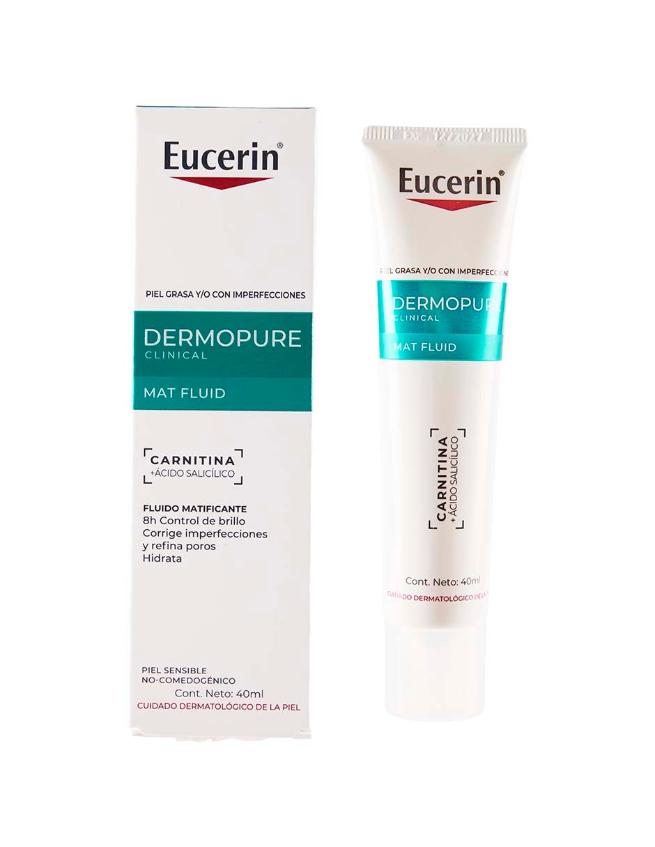 Tratamiento facial Dermopure Clinical Fluido Matificante dermatológico