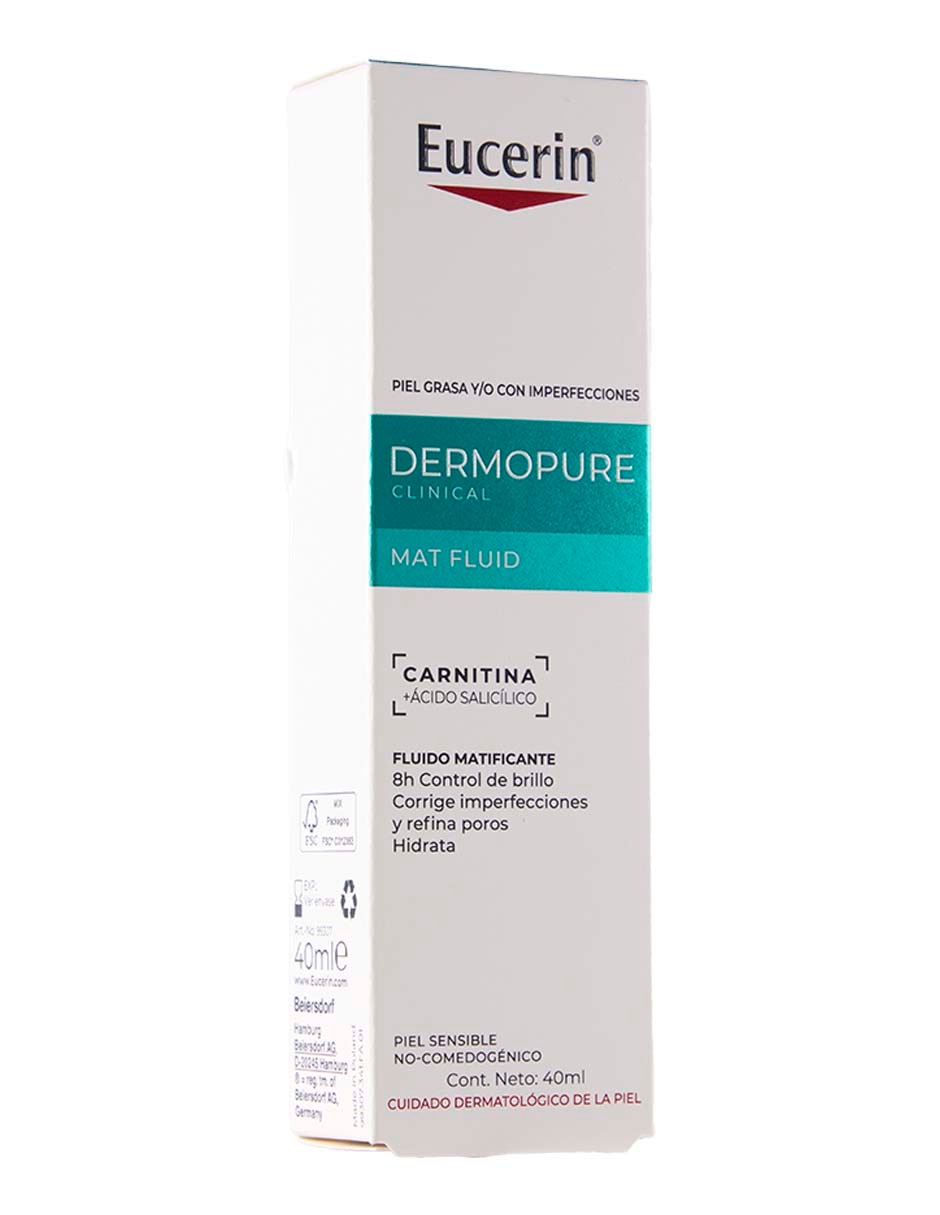 Tratamiento facial Dermopure Clinical Fluido Matificante dermatológico 2