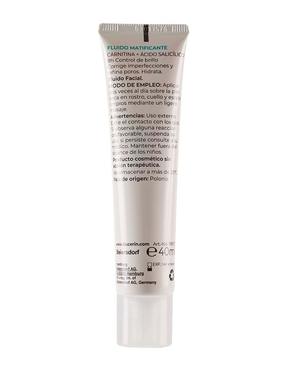 Tratamiento facial Dermopure Clinical Fluido Matificante dermatológico 4