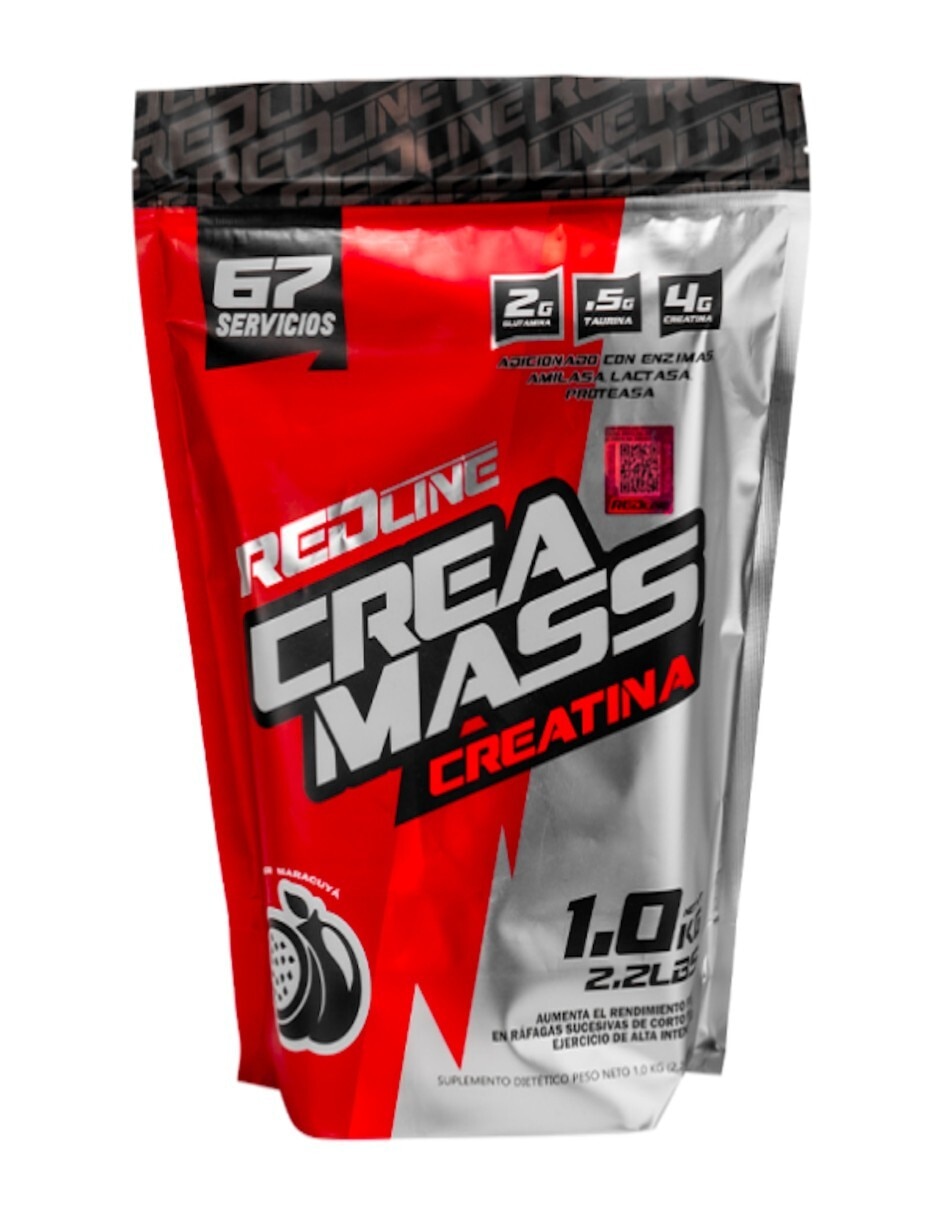 Creatina creamass sabor maracuyá de 1 kg