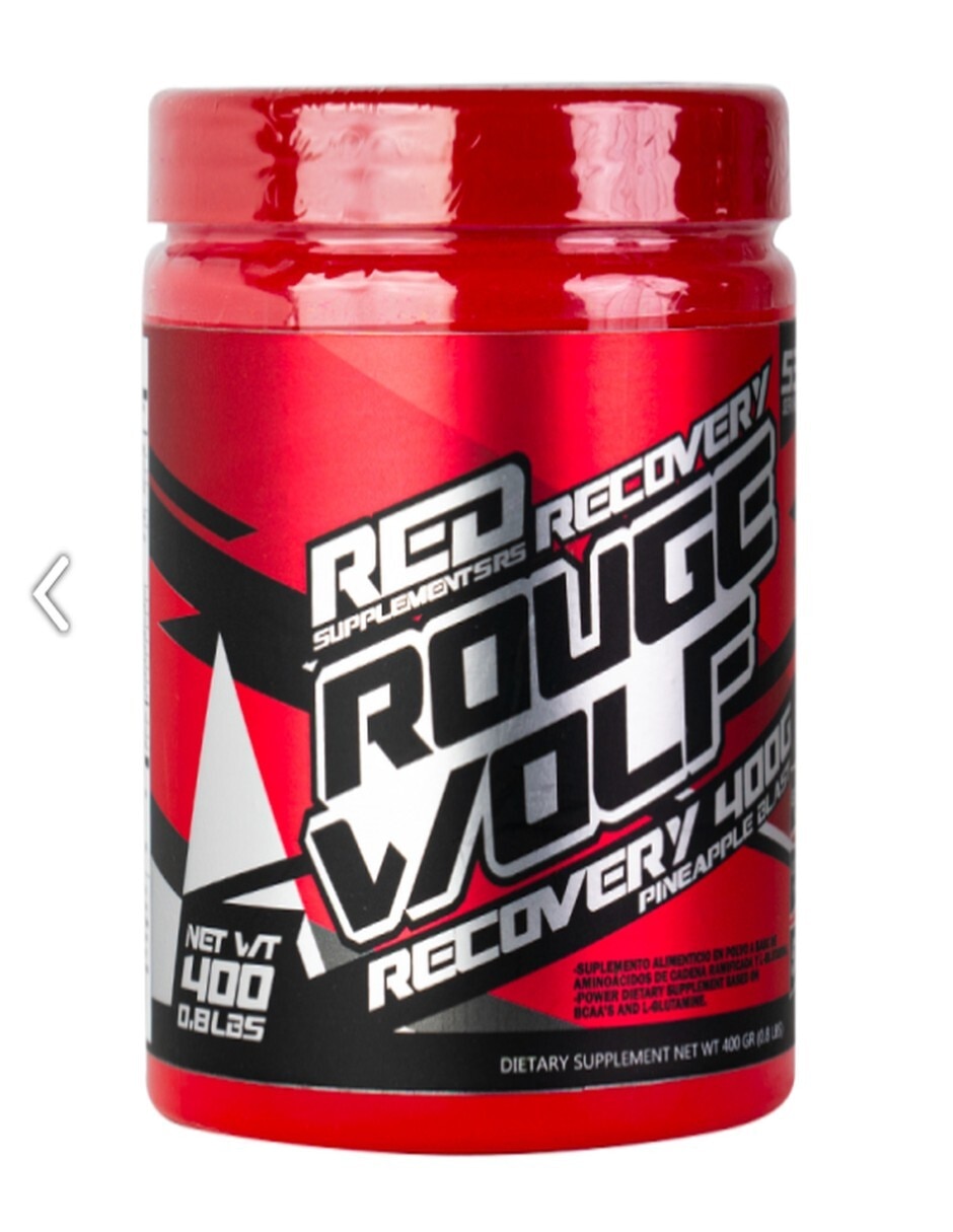 Recovery bcaa rouge wolf sabor piña de 400 g 3