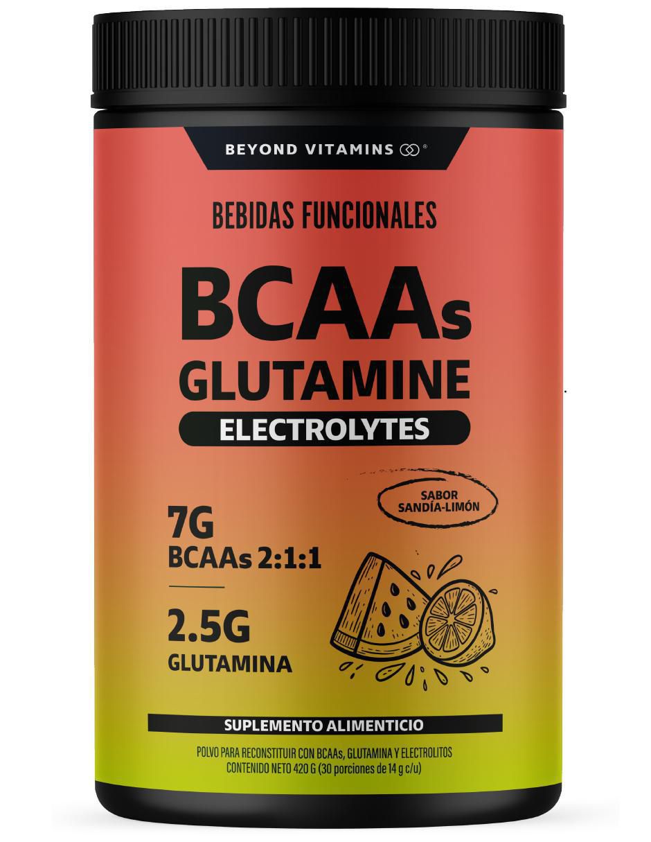 Bcaa glutamina electrolitos sabor sandia de 420 G Bcaa glutamina electrolitos sabor sandia de 420 G