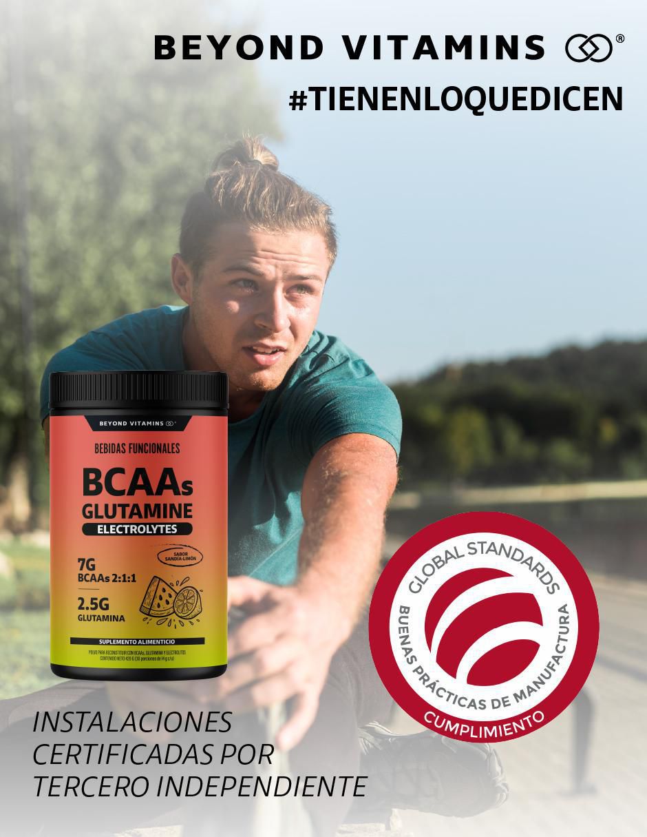 Bcaa glutamina electrolitos sabor sandia de 420 G 3