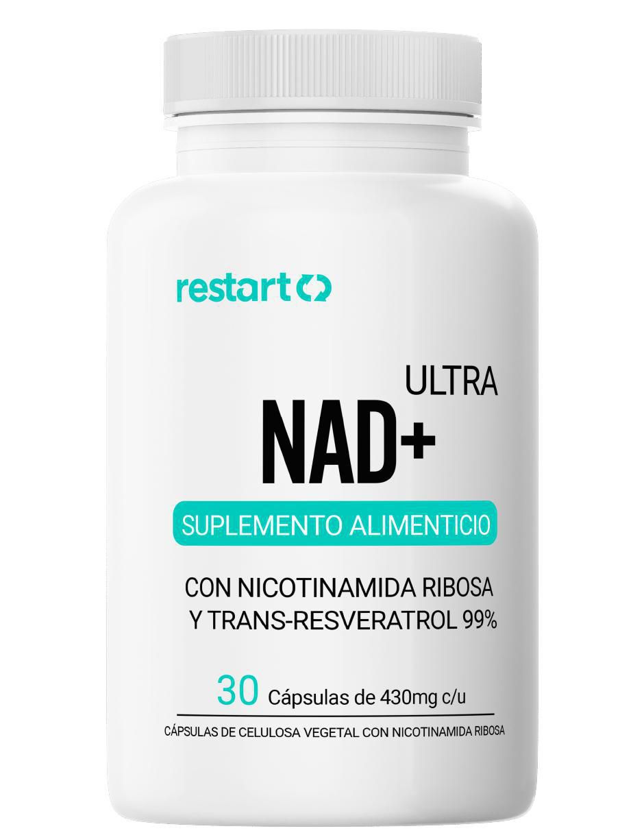 Nad Ultra Nicotinamida Ribosa Trans Resveratrol con nad + resveratrol de 30 cáp