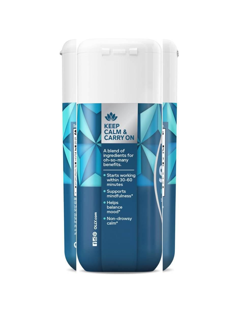 Cápsulas blandas goodbye stress con gaba, ashwagandha, L-teanina y melisa de 60 cápsulas 2