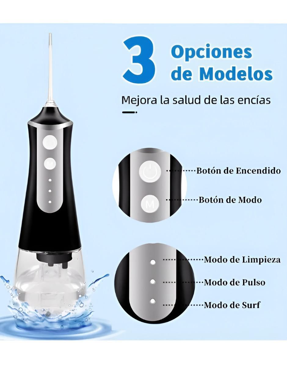 Irrigador bucal xtllar4622 300 ml 2