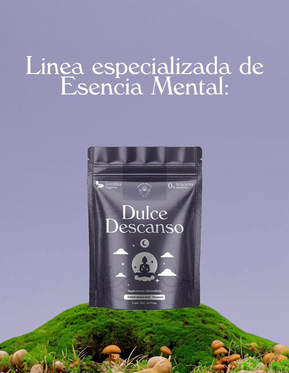 Gomitas dulce descanso con CBD sabor mora azul y lavanda de 30 gomitas 2