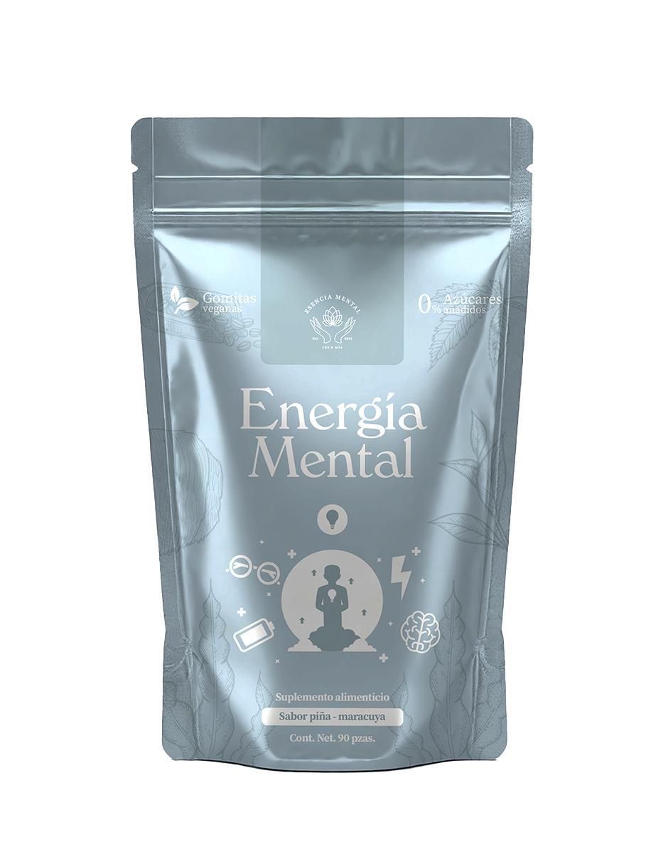 Gomitas energía mental con CBD sabor piña y maracuyá de 90 gomitas Gomitas energía mental con CBD sabor piña y maracuyá de 90 gomitas