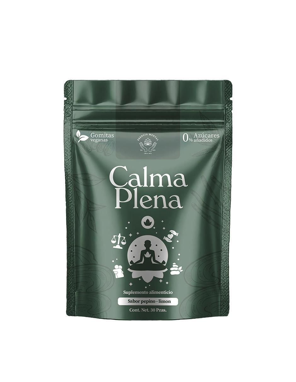 Gomitas calma plena con CBD sabor pepino y limón de 30 gomitas Gomitas calma plena con CBD sabor pepino y limón de 30 gomitas