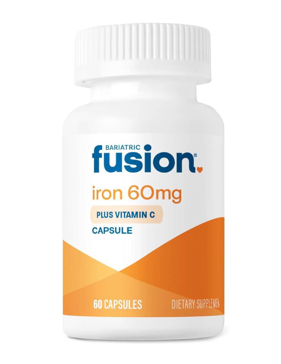 Hierro 60 mg con vitamina c de 60 cápsulas Hierro 60 mg con vitamina c de 60 cápsulas