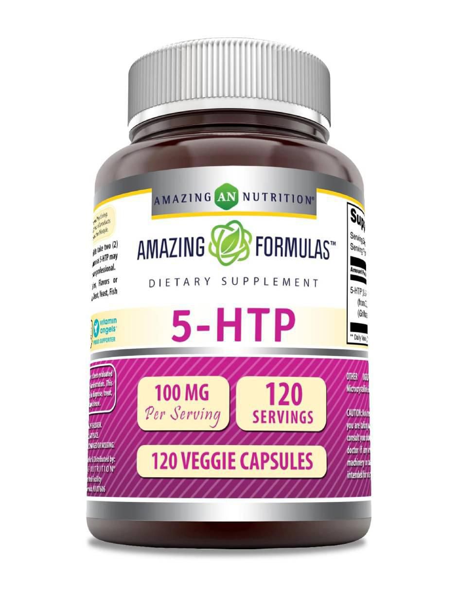 5-HTP 100 mg de 120 cápsulas 1
