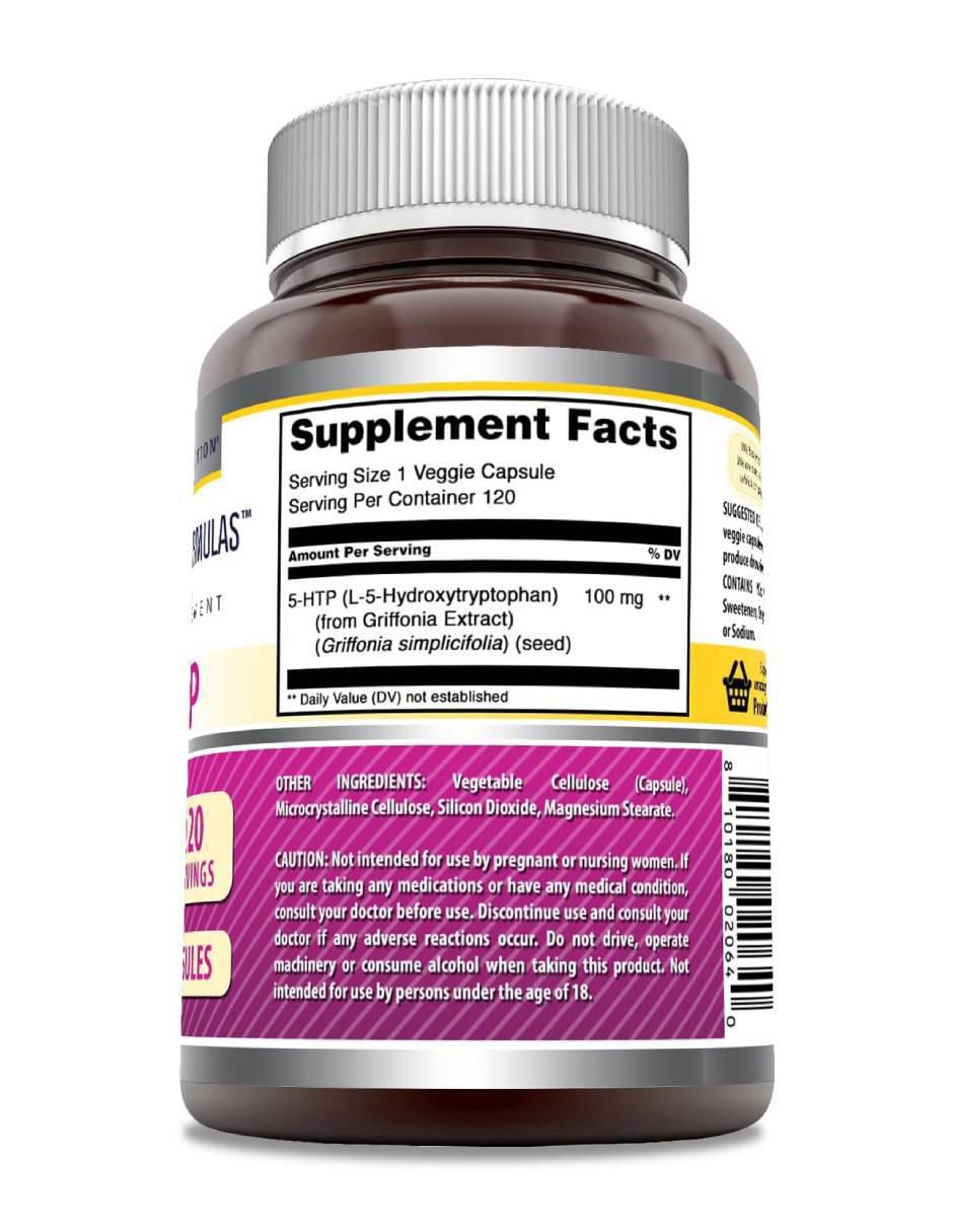 5-HTP 100 mg de 120 cápsulas 2