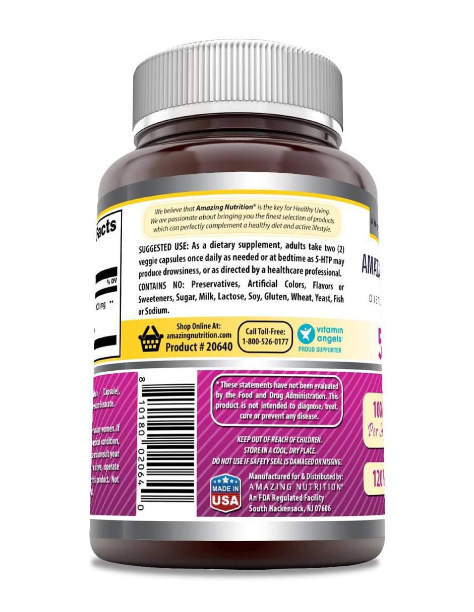 5-HTP 100 mg de 120 cápsulas 3