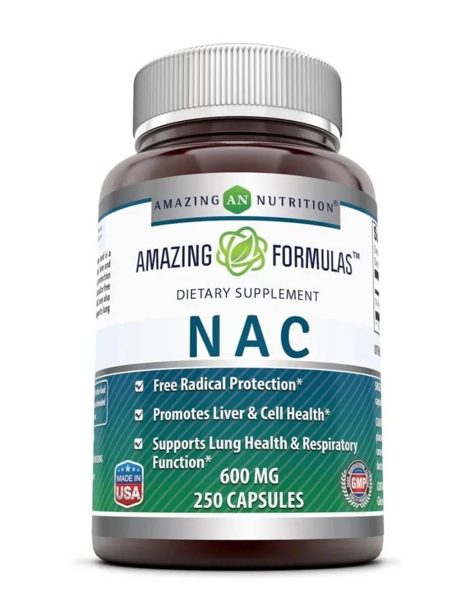 NAC 600 mg de 250 cápsulas NAC 600 mg de 250 cápsulas