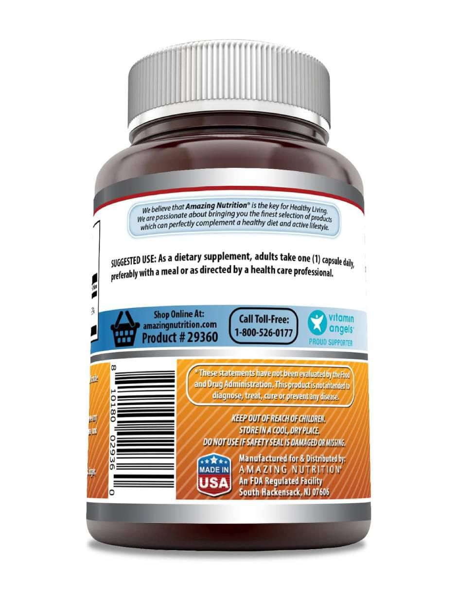 Riboflavina vitamina B2 suplemento energía y salud celular de 120 cápsulas 3