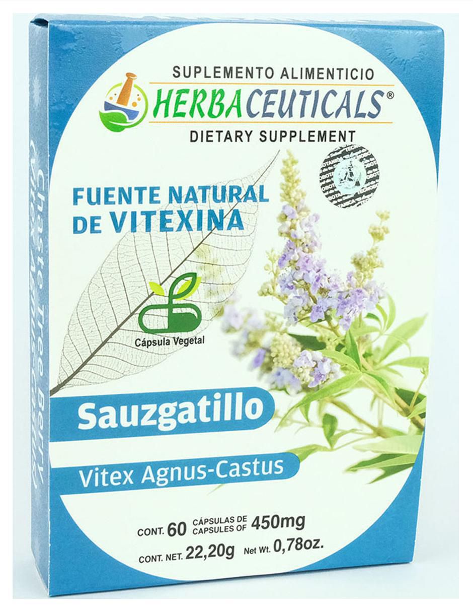 Suplemento alimenticio sauzgatillo natural orgánico con alga afa de 60 cáp 3