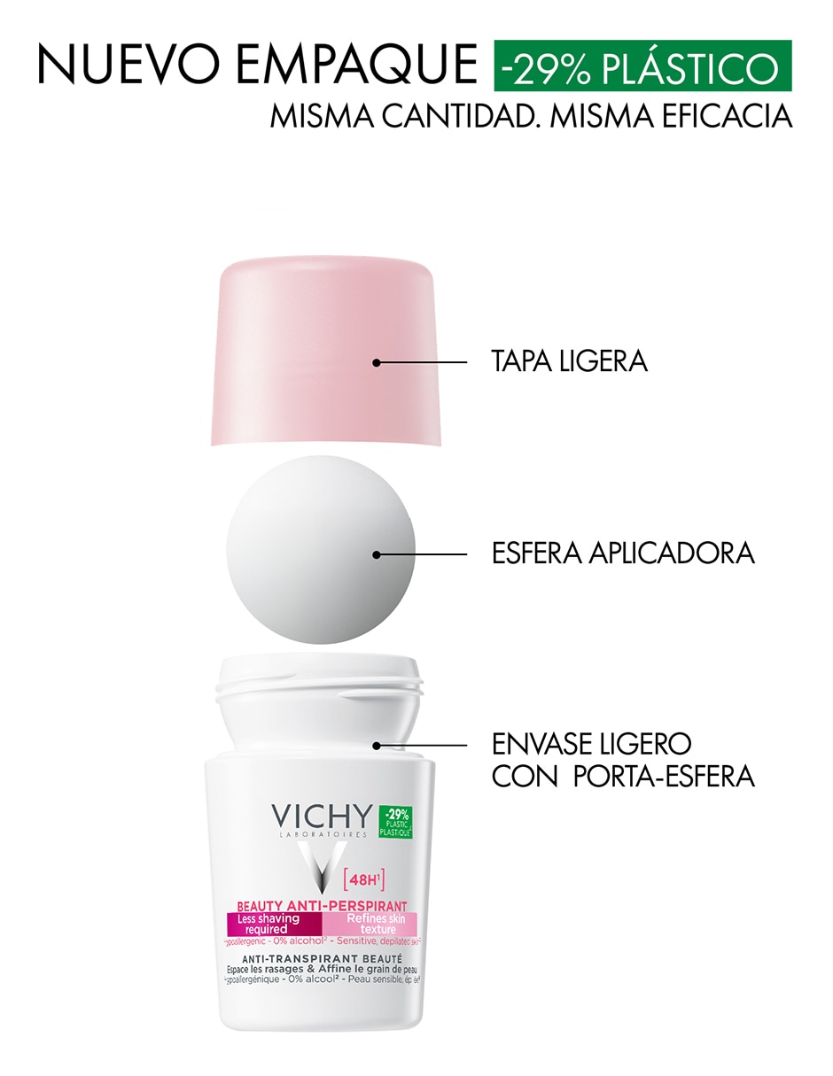 Desodorante axilas en roll on para mujer 5