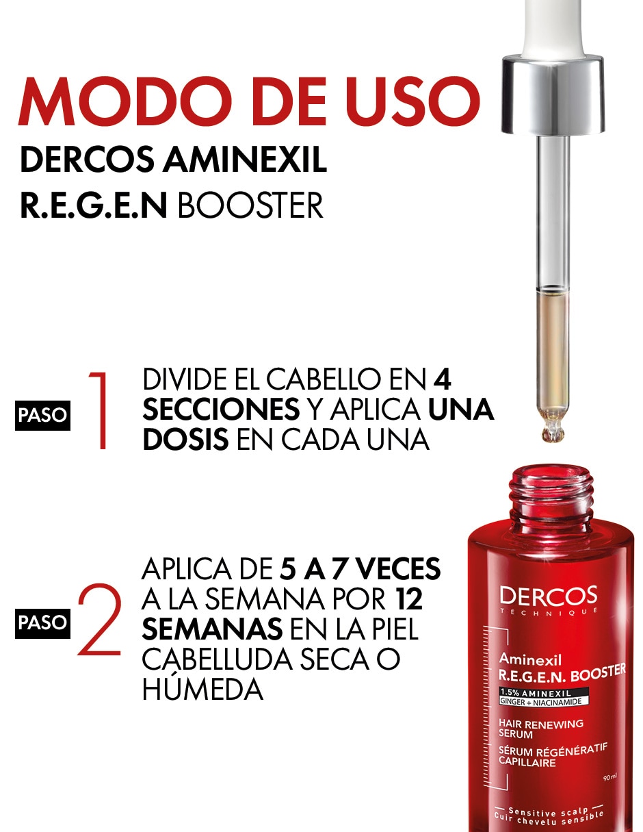 Sérum capilar Dercos regen 7