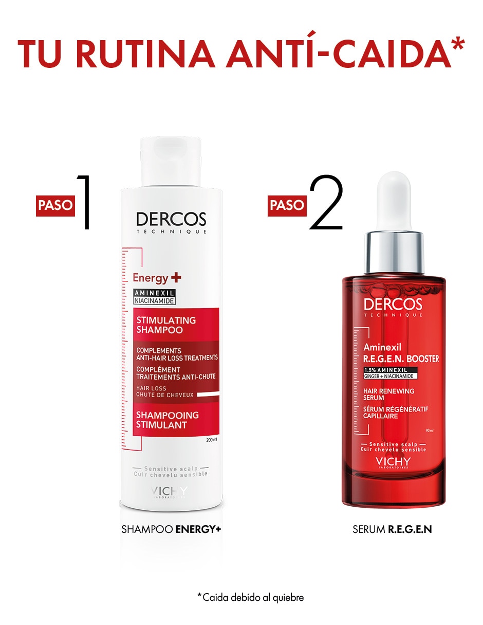 Sérum capilar Dercos regen 8