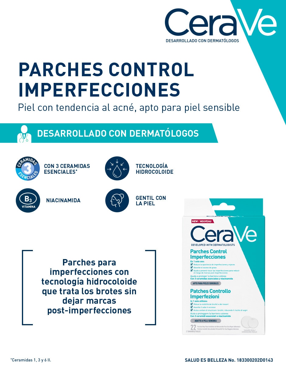 Parches para acné control imperfecciones 4