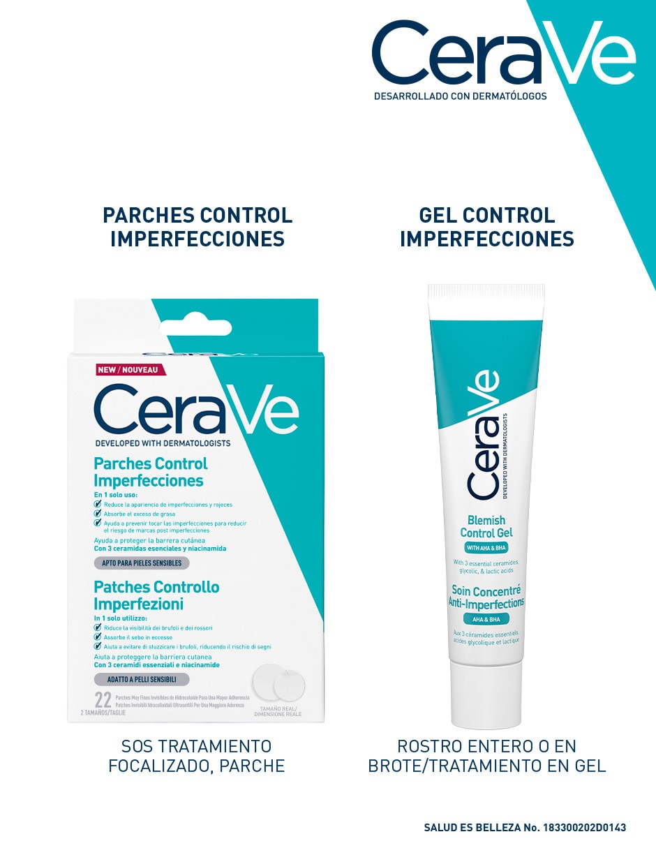 Parches para acné control imperfecciones 6