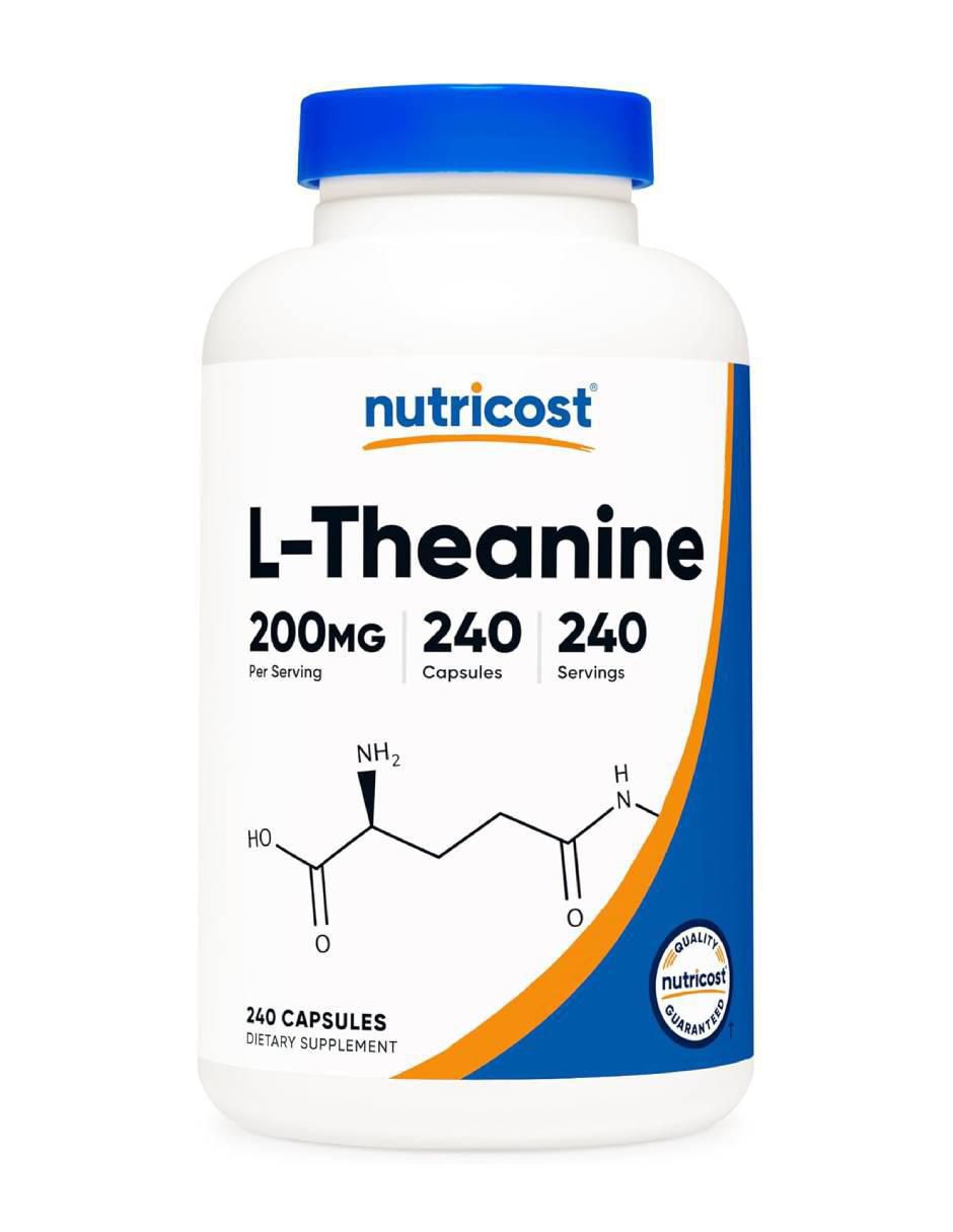 L-Teanina 200 mg de 240 cápsulas