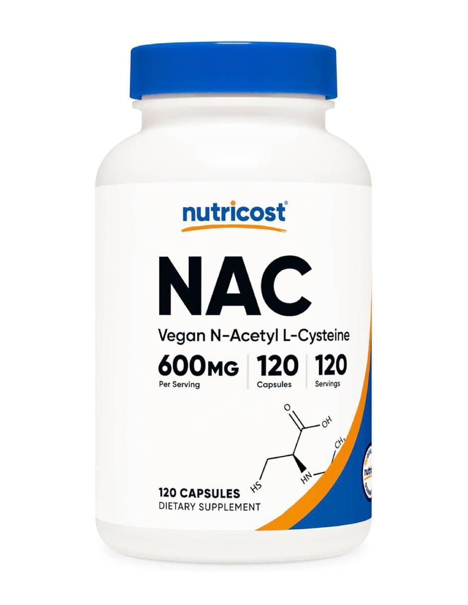N-Acetil L-Cisteína NAC de 120 cápsulas