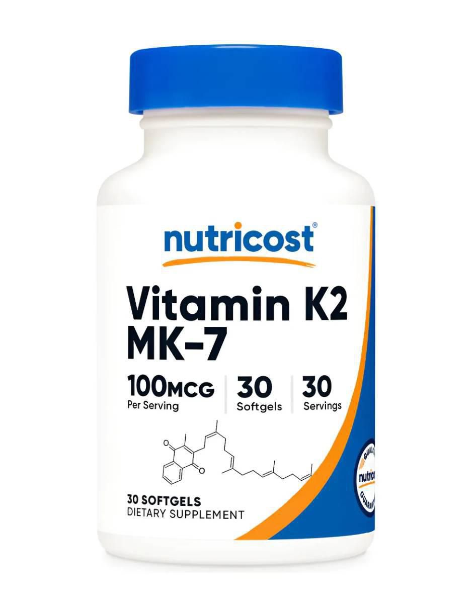 Vitamina K2 MK-7 100 mcg de 30 cápsulas Vitamina K2 MK-7 100 mcg de 30 cápsulas
