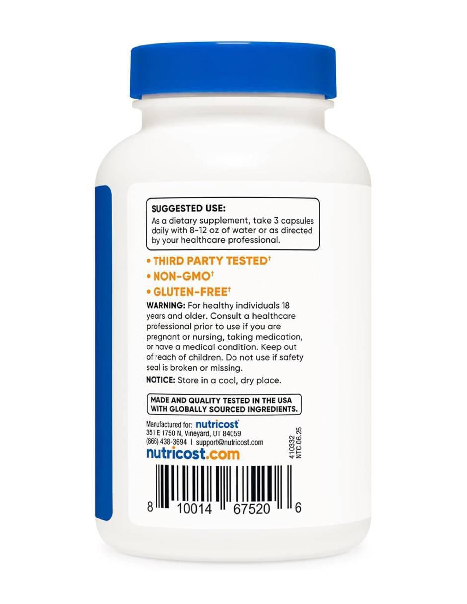 Cúrcuma 2300 mg de 120 cápsulas 3