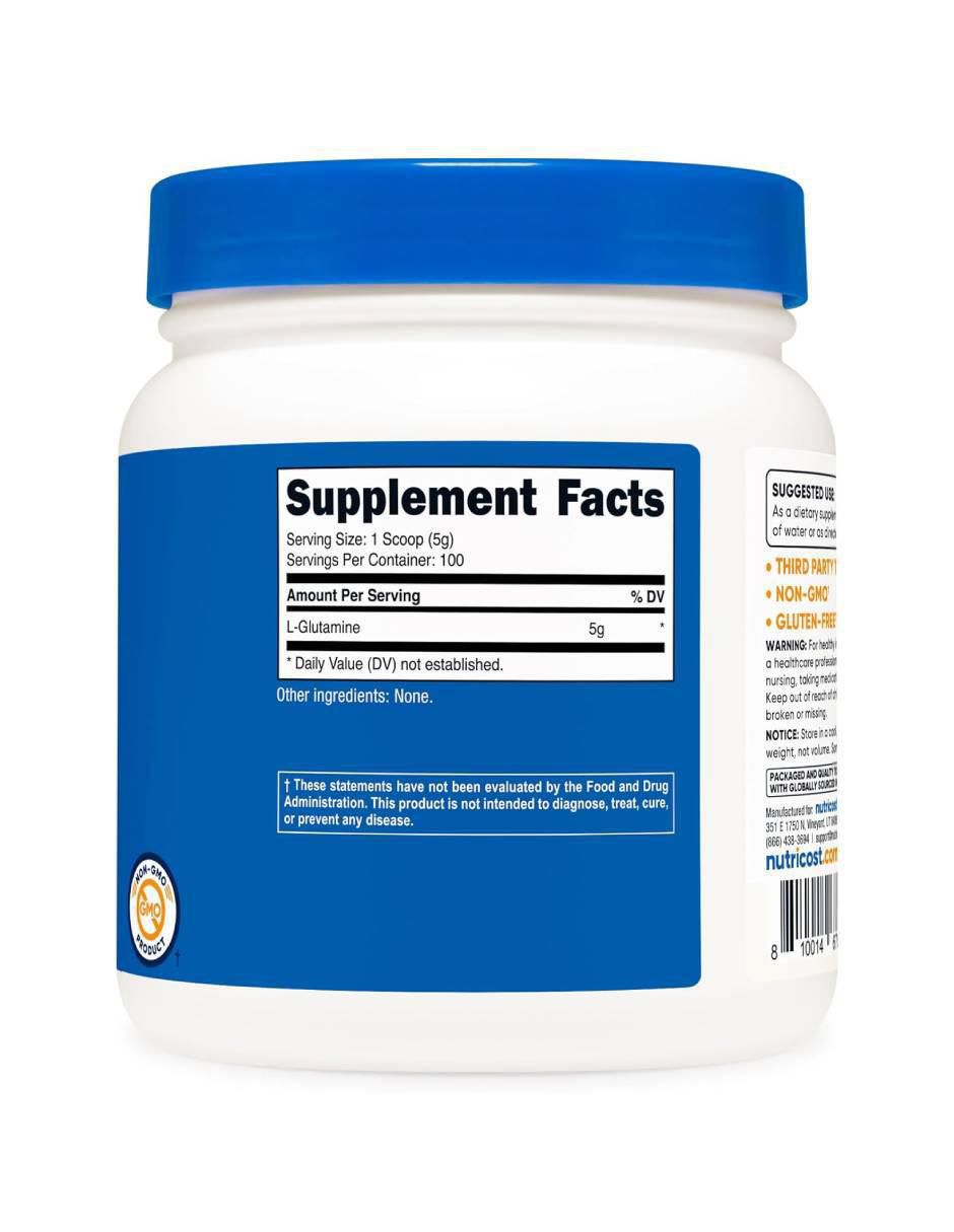 L-Glutamina de 500 g