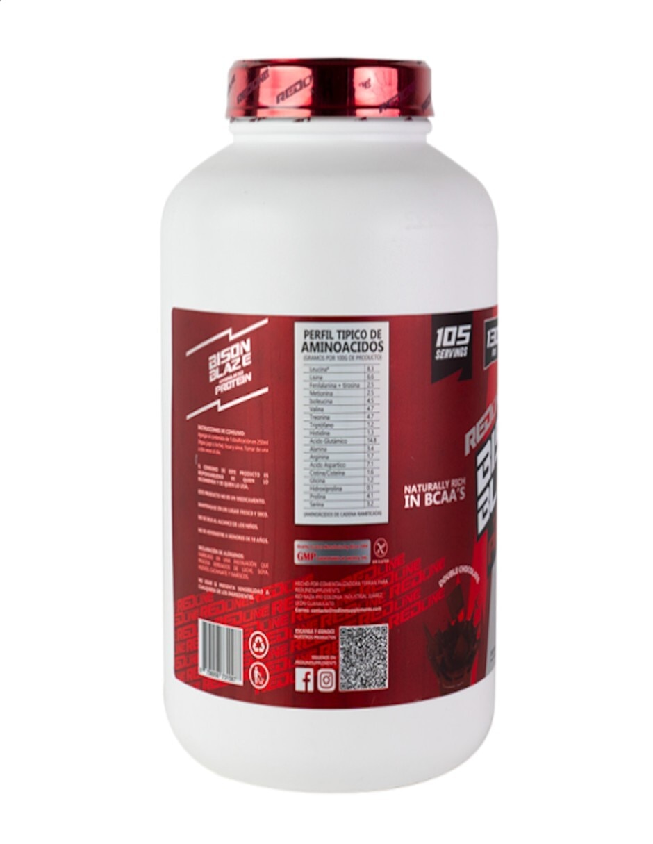 Proteina hidrolizada bison blaze sabor chocolate 3