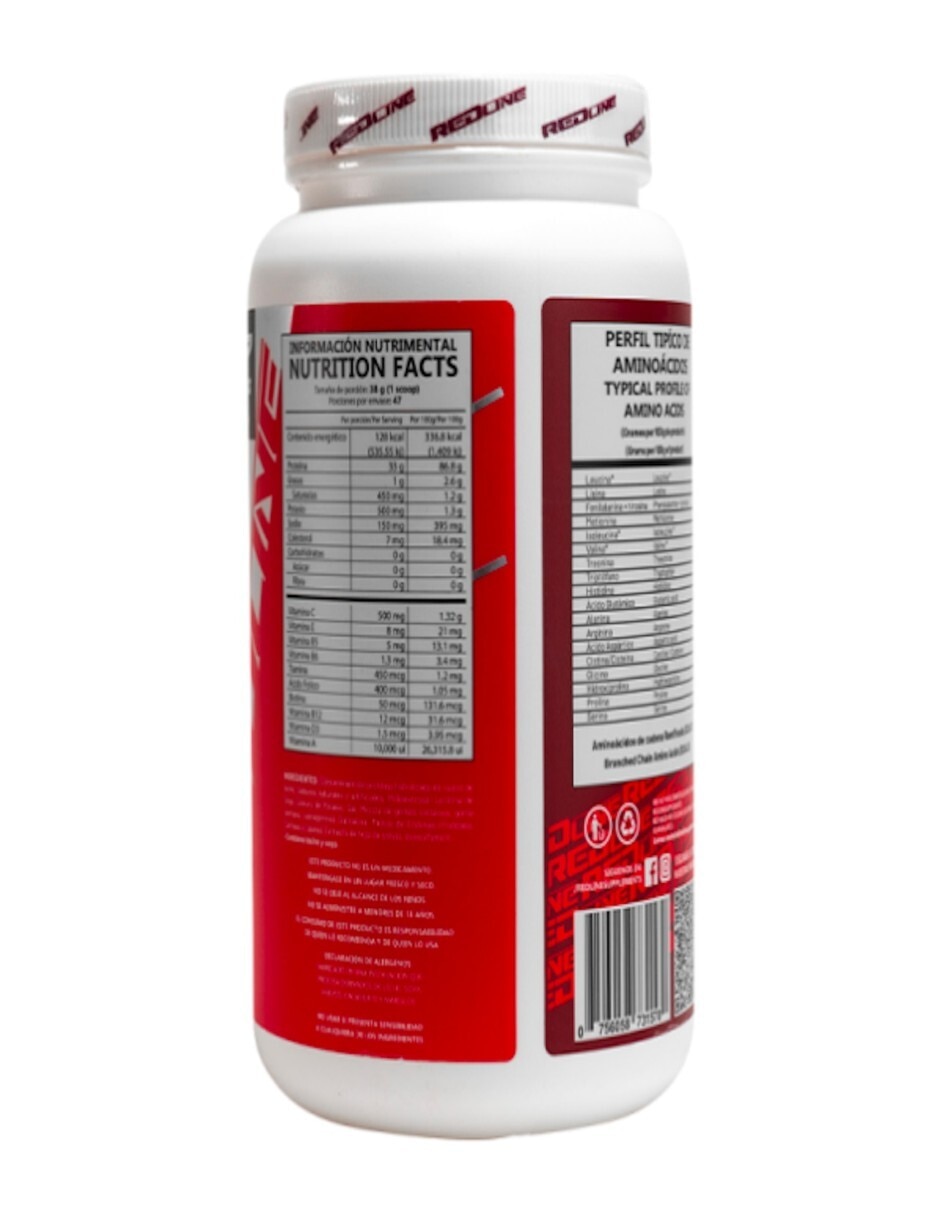 Proteína zero fire bull sabor nuez 2