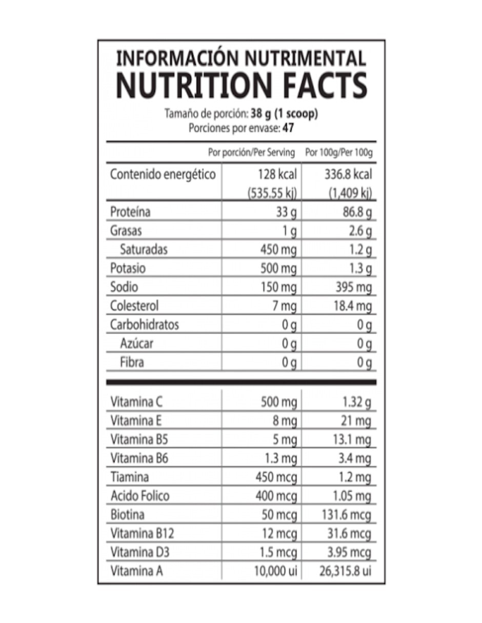 Proteína zero fire bull sabor nuez 4