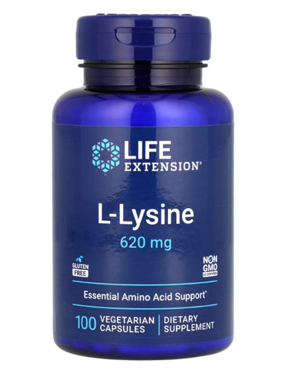 L-lysine con lisina de 100 cápsulas 1