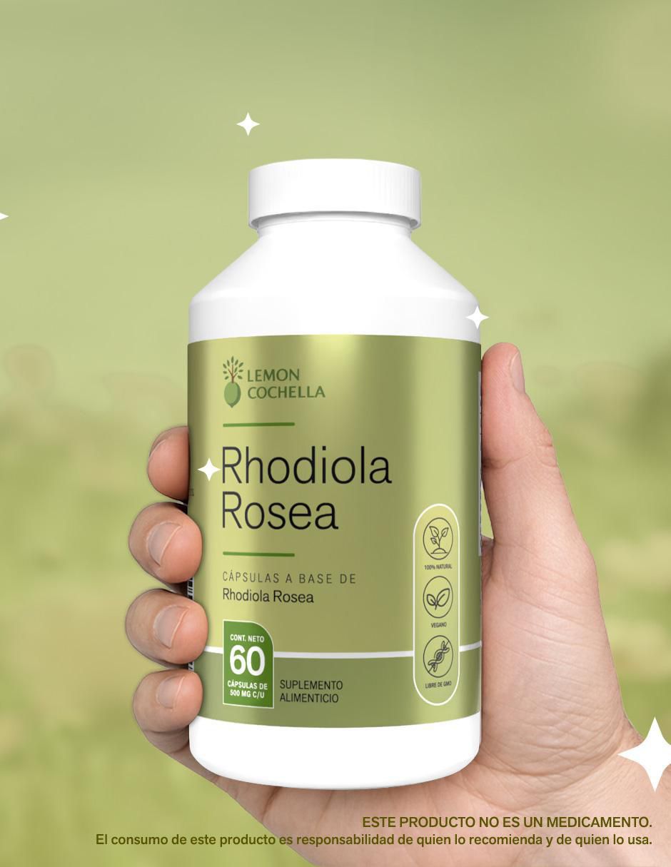 Rhodiola Rosea de 60 cápsulas 3
