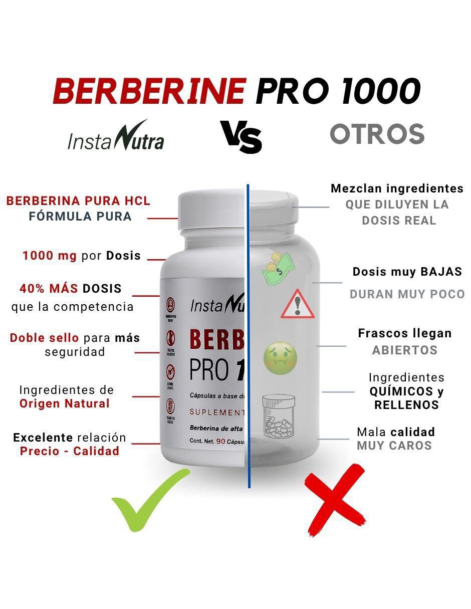 Berberine Pro de 90 cápsulas 2