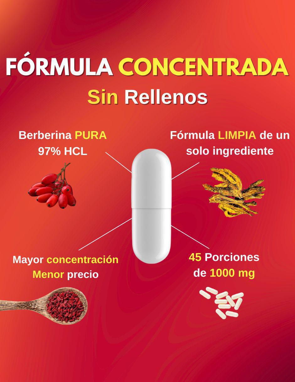 Berberine Pro de 90 cápsulas 3