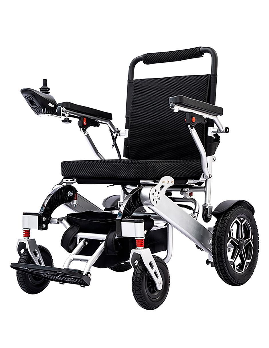 Silla de ruedas eléctrica plegable rinde 18 km hasta 0 a 110 kg Lenivé RUED-3E Silla de ruedas eléctrica plegable rinde 18 km hasta 0 a 110 kg Lenivé RUED-3E