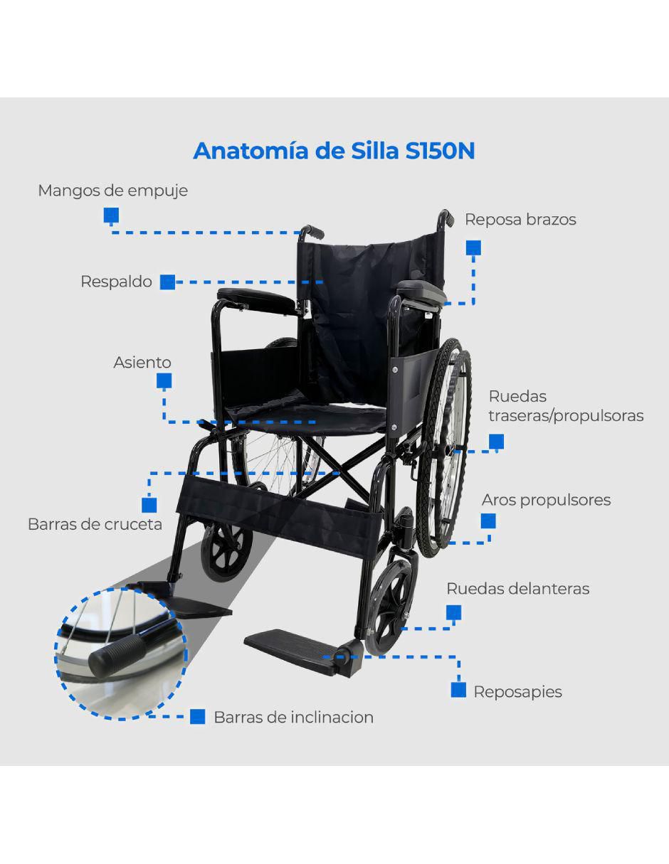 Silla de ruedas S150N 7
