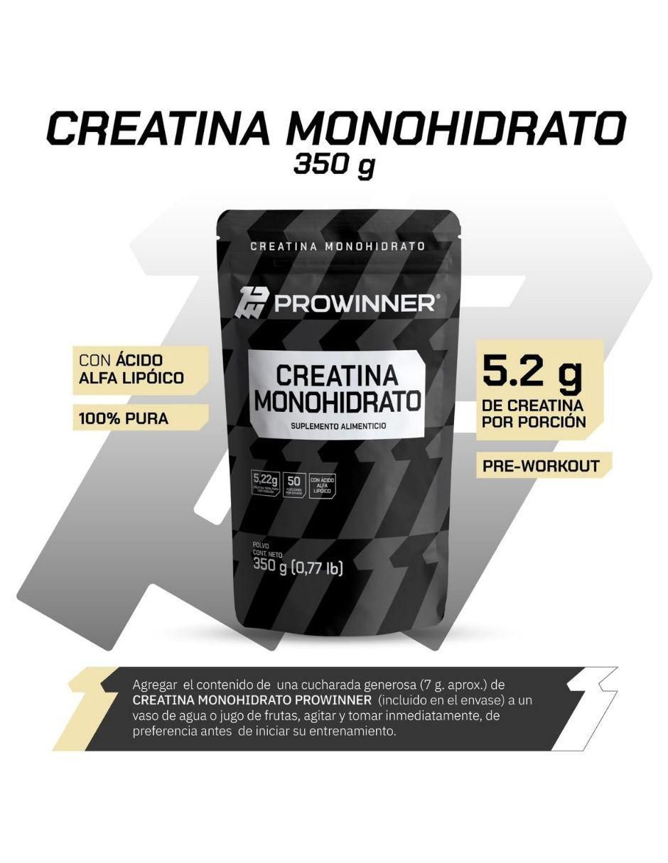 Set de suplementos alimenticios Creatina monohidrato 10