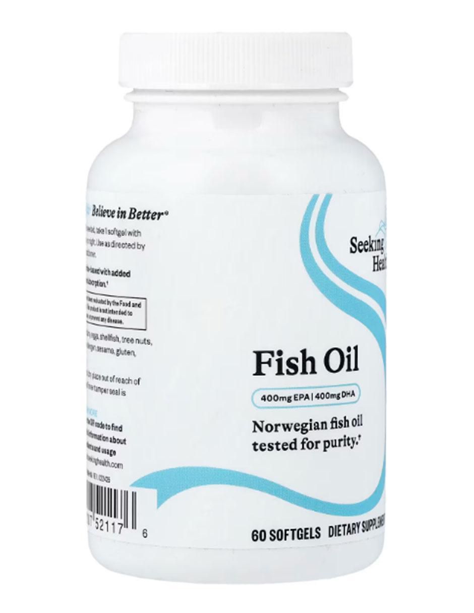 Aceite de pescado con omega 3 de 60 cápsulas 2