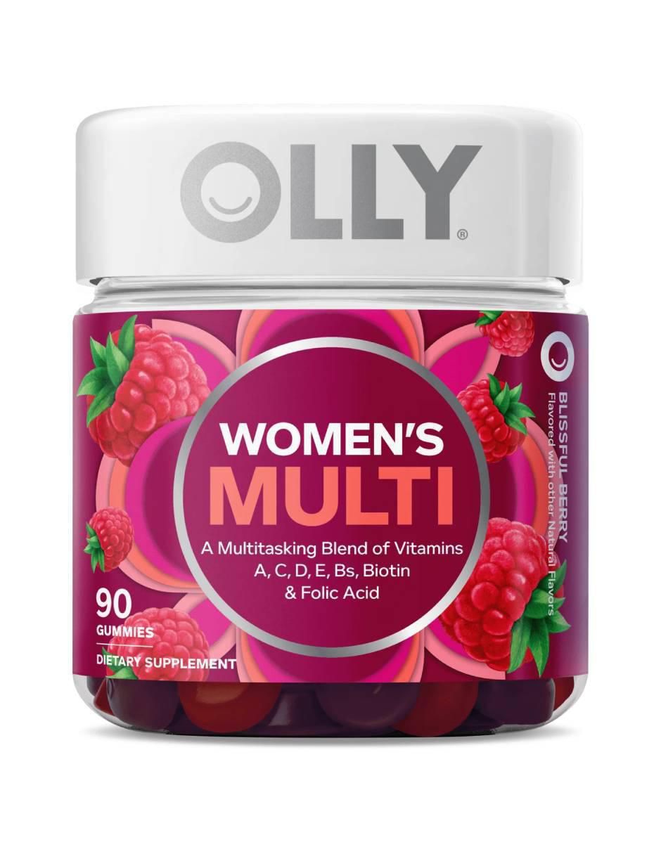 Women’s Multivitamin multivitamínico sabor frutos rojos de 90 gomitas Women’s Multivitamin multivitamínico sabor frutos rojos de 90 gomitas
