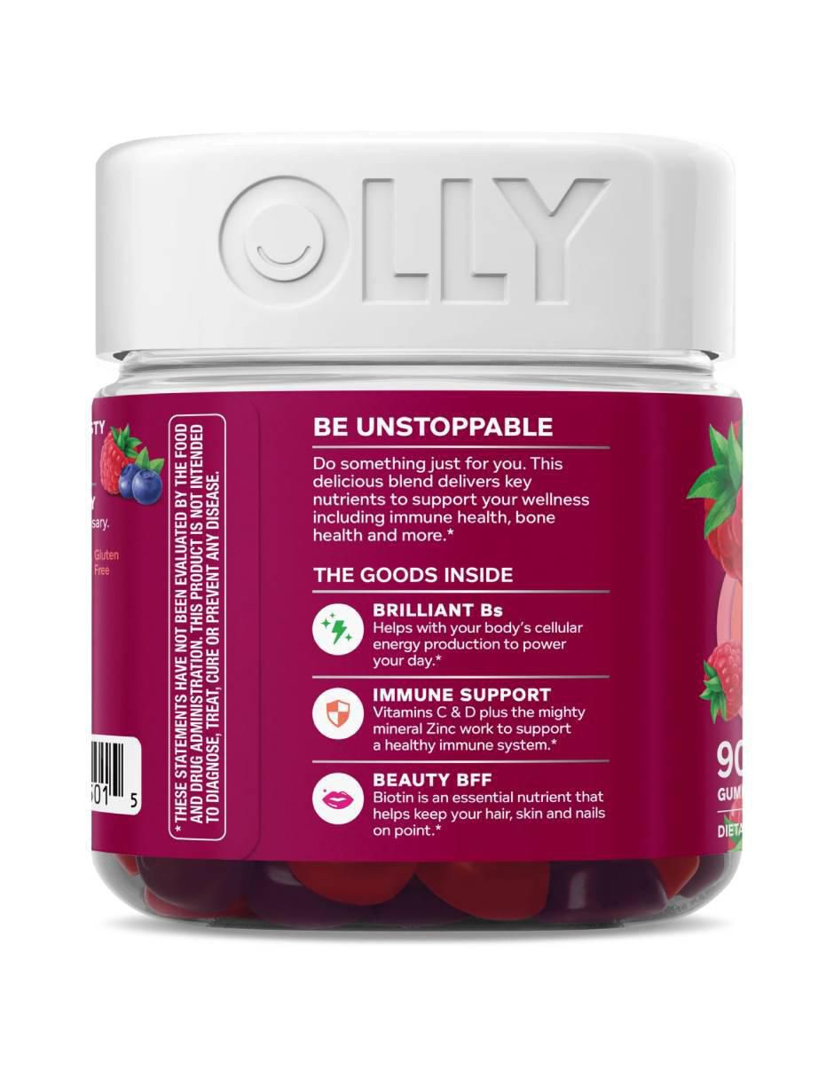 Women’s Multivitamin multivitamínico sabor frutos rojos de 90 gomitas 4