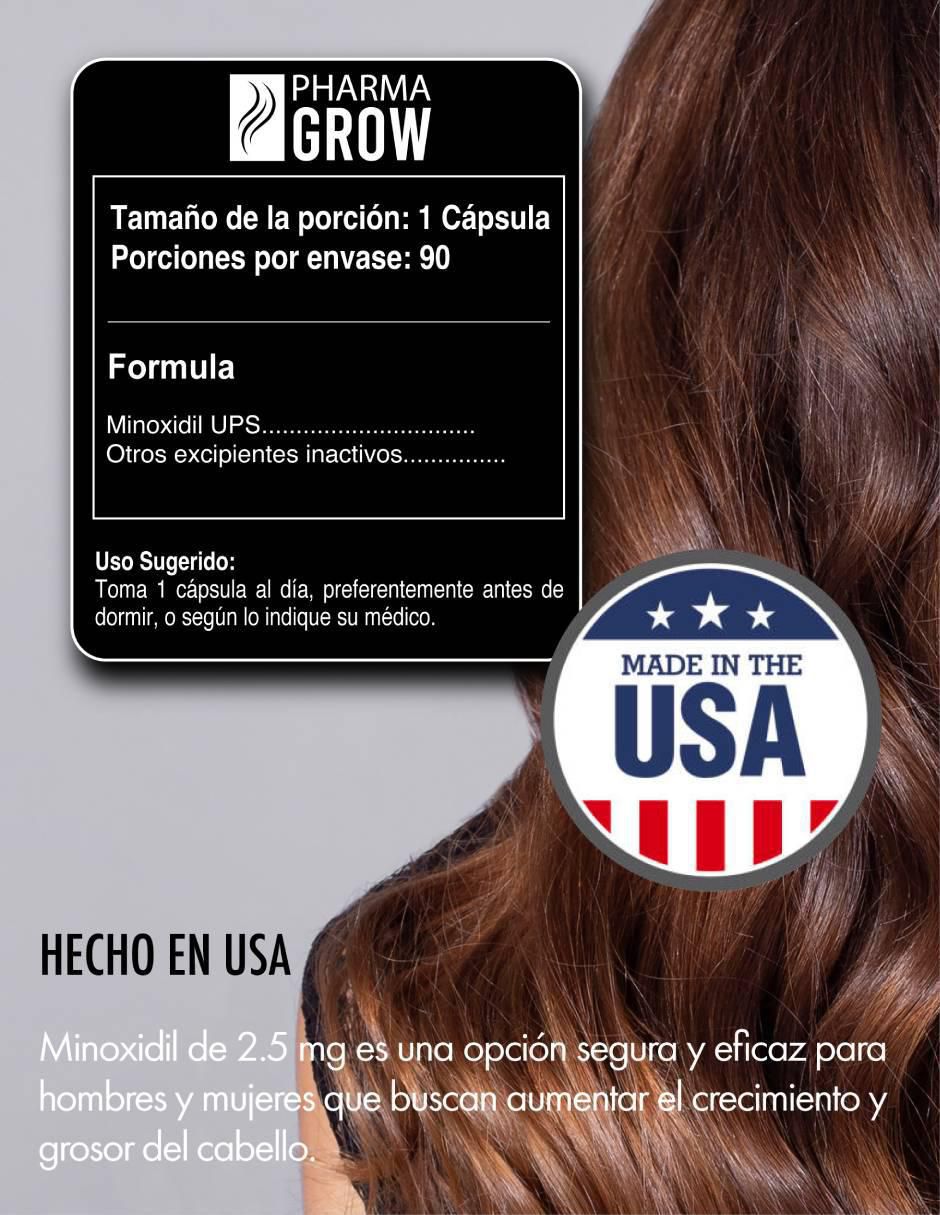 Minoxidil de 90 cápsulas 3