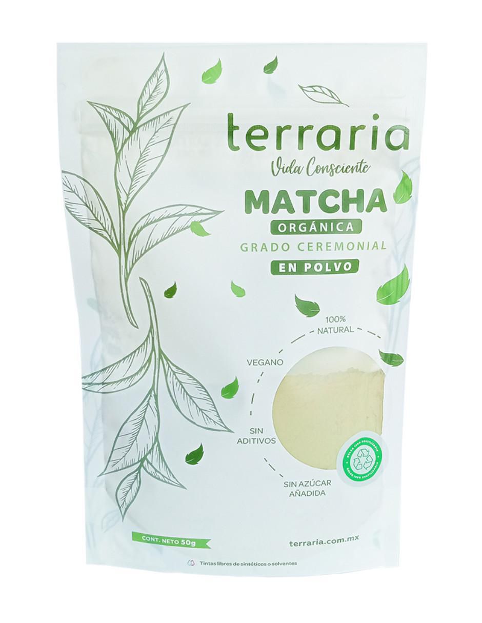 Matcha orgánica grado ceremonial antioxidante polvo